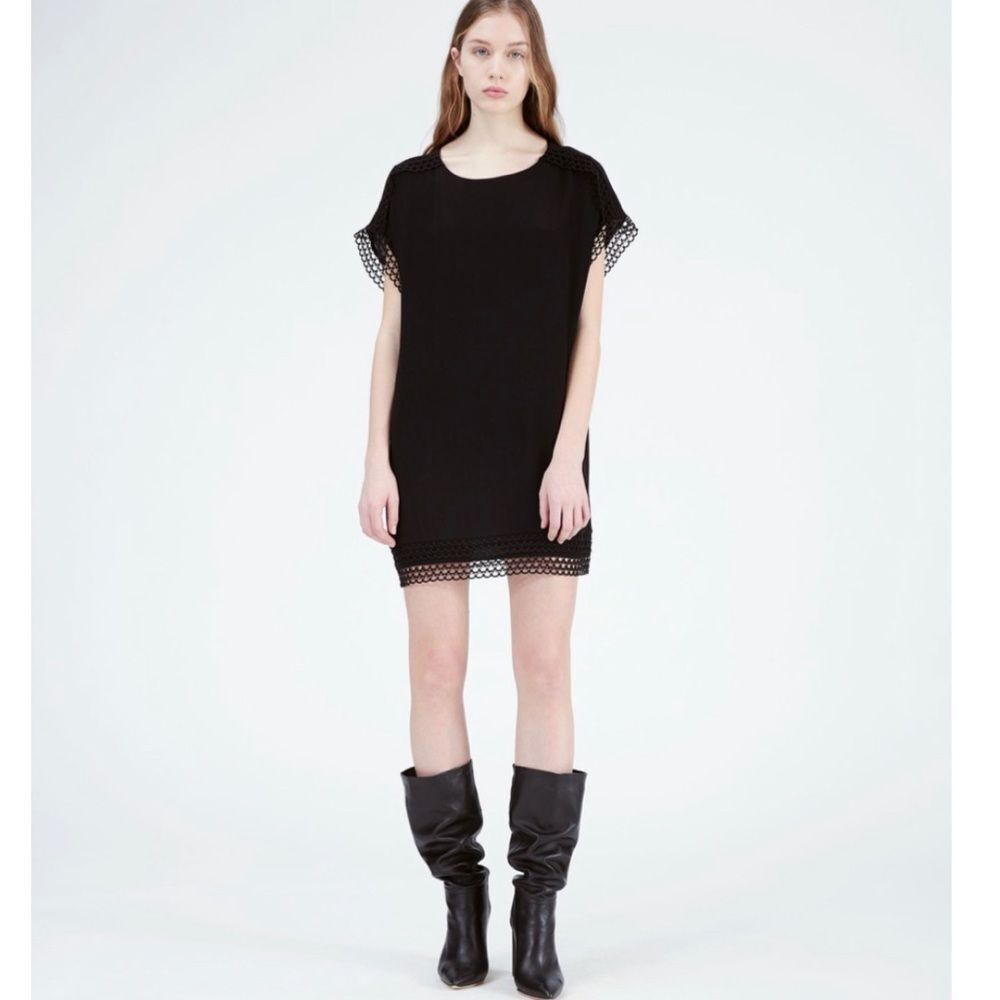 IRO Mulla black NWT dress size EU 36